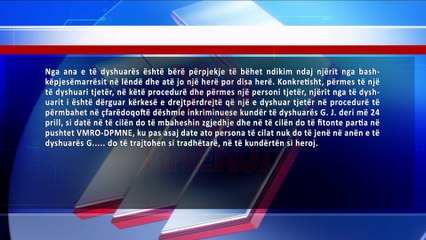 Prokuroria Speciale: Jankullovska tentoi të ndikojë tek dëshmitarët