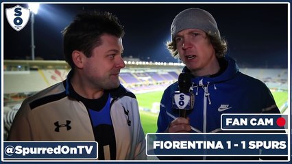Fiorentina 1-1 Tottenham Hotspur | Very Good Result! | Fan Cam