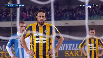 Luca Toni Goal HD -  Verona 1-0 Chievo - 20-02-2016