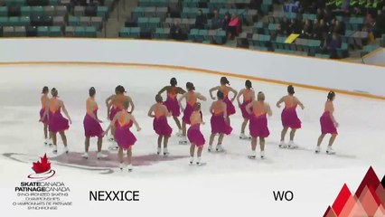 2016 SC SYNCHRO NATIONALS - INTERMEDIATE FREE PROGRAM 2 - GROUP 3