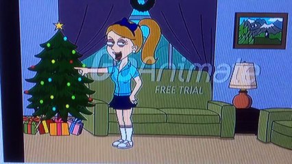 Andrette knock down the Christmas tree and gets grounded