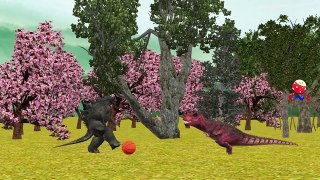 Dinosaurs Vs Godzilla Cartoons And Lion Vs Tiger Singing Finger Family Children Nursery Rh