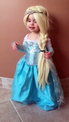 cute baby girl singing Frozen song ( let it Go)