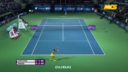 WTA Dubai - Le point du match pour Strycova