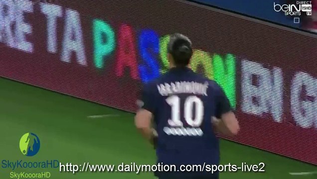But de Zlatan Ibrahimovic GOAL - PSG 4-1 Stade de Reims (AMAZING HIGHLIGHTS)