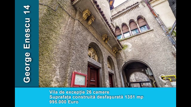 Vila arhitectura deosebita, Piata Romana Bucuresti