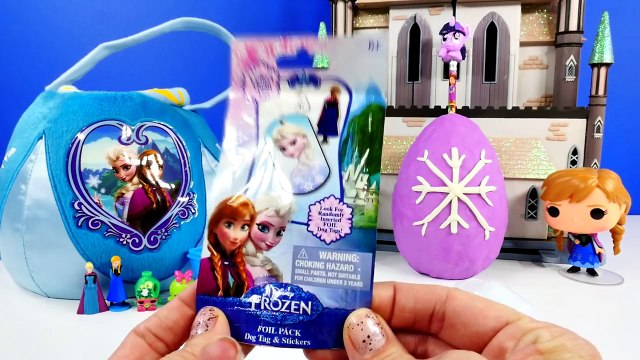 FROZEN SURPRISE BASKET - Shopkins Play Doh Kinder Eggs Disney Princess Barbie Peppa Pig ML