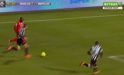 Mustafa Yatabare Goal - Angers 0 - 2 Montpellier - 20-02-2016
