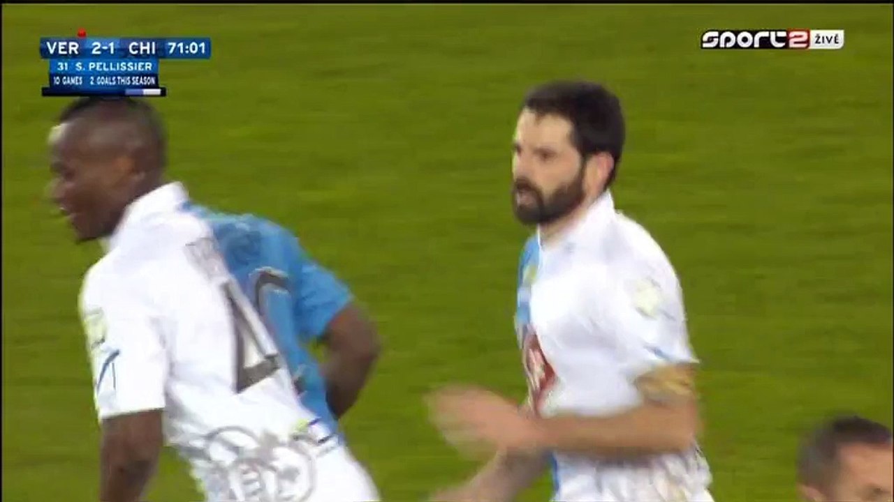 2-1 Sergio Pellissier Penalty Goal Italy  Serie A - 20.02.2016, Hellas Verona 2-1 ChievoVerona