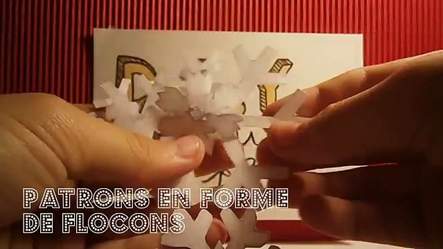 ✳ D.I.Y pour l hiver Guirlande de flocons ✳