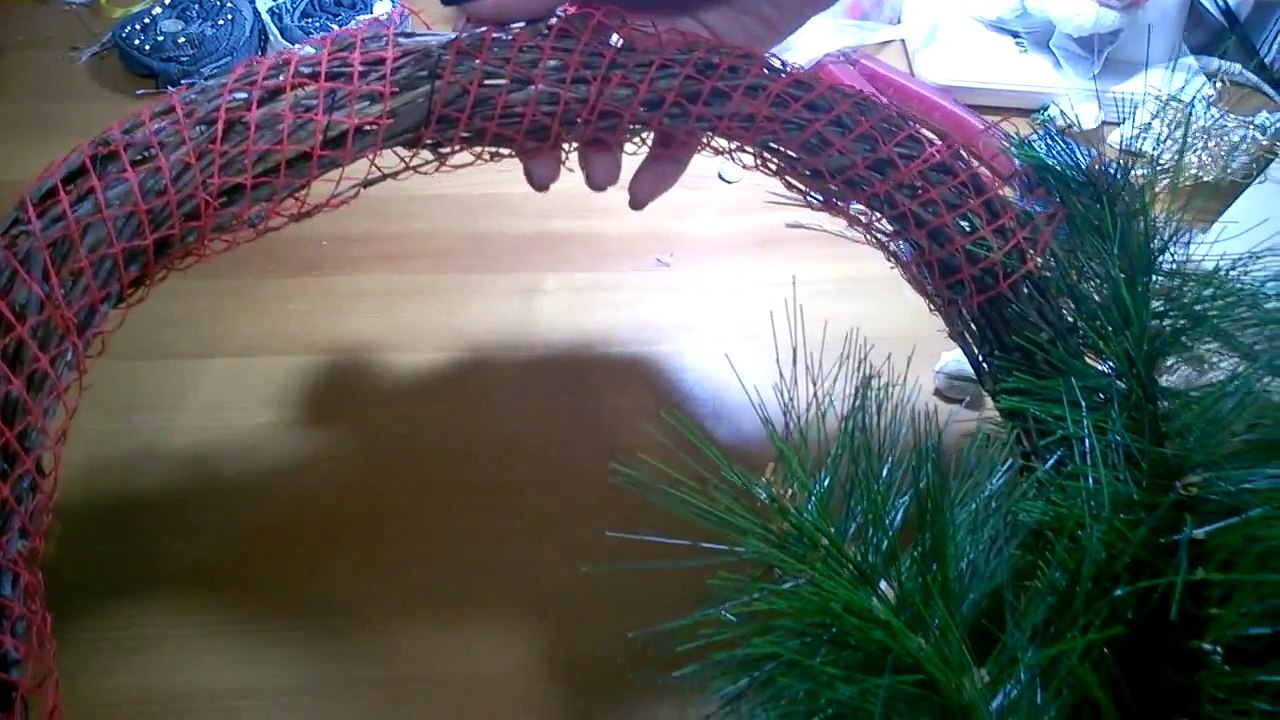 Рождественский венок своими руками. Мастер-класс