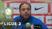 Conférence de presse AS Nancy Lorraine - Paris FC (3-2) : Pablo  CORREA (ASNL) - Jean-Luc VASSEUR (PFC) - 2015/2016