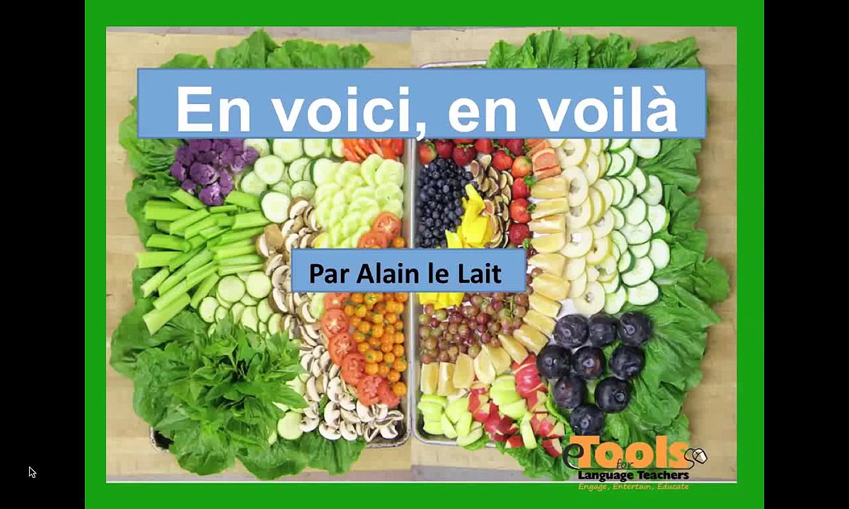 En voici, en voila, Alain Le Lait video Dailymotion
