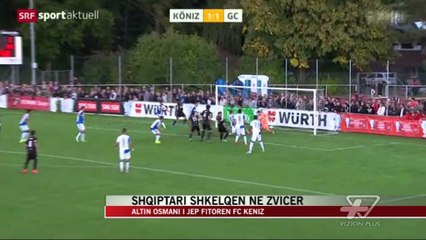 Altin Osmani shkëlqen në Zvicër - News, Lajme - Vizion Plus