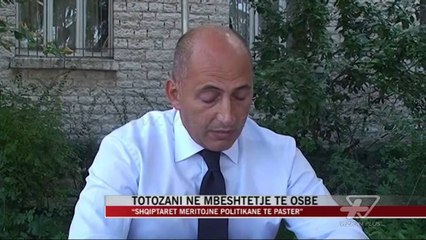 Totozani në mbështetje të OSBE - News, Lajme - Vizion Plus