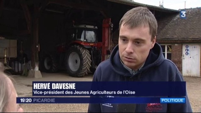20160217-F3Pic-19-20-Oise-Réaction des Jeunes Agriculteurs à l'annonce de la baisse des cotisations sociales