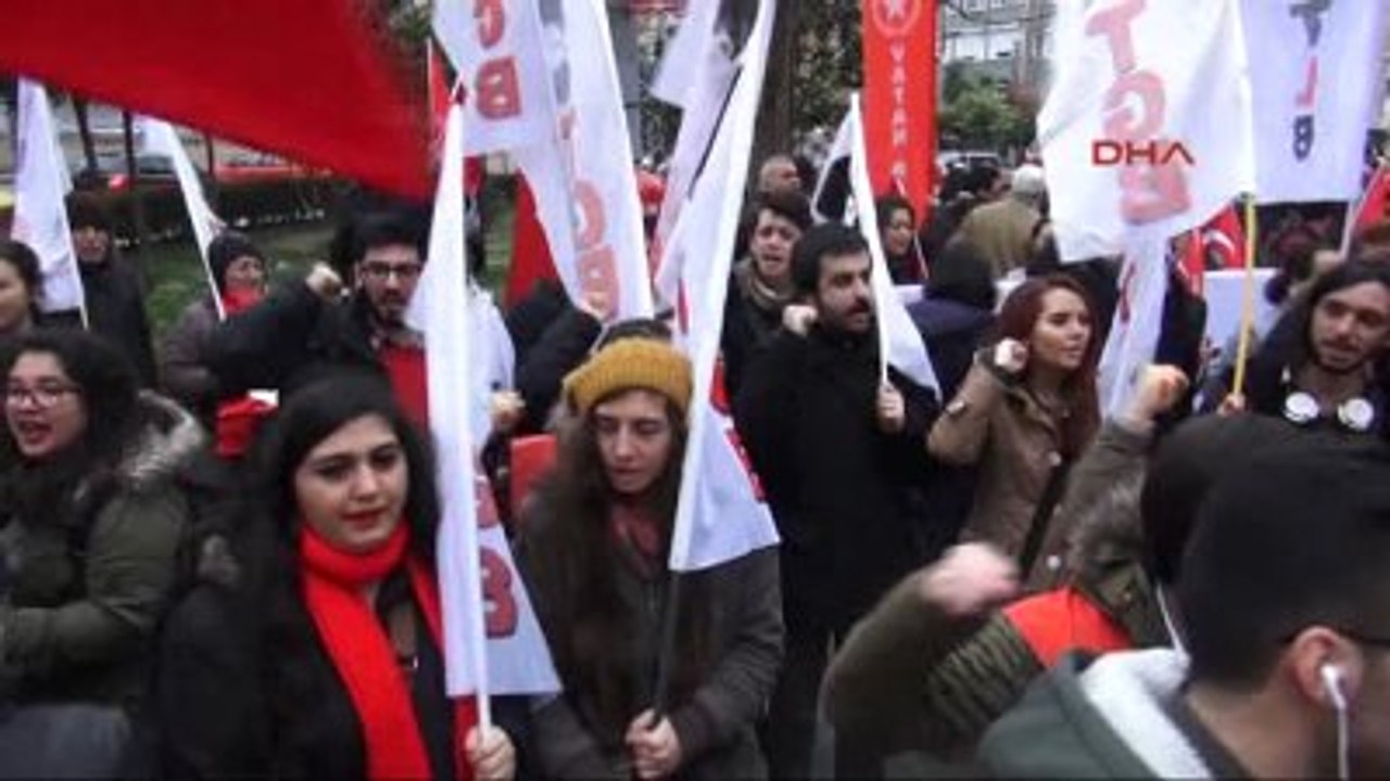 Kadıköy'de "Teröre Lanet" Yürüyüşü