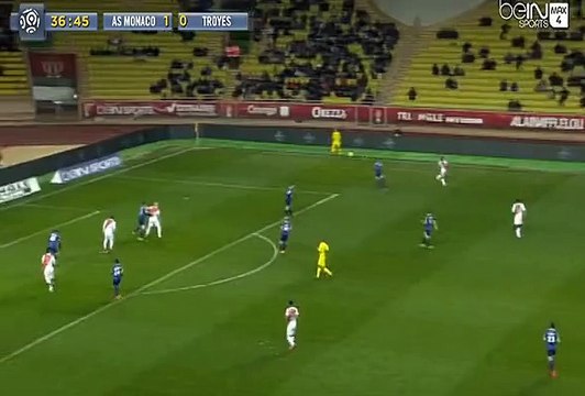 GOOOAL Carrillo G. Goal - Monaco 2 - 0 Troyes - 20-02-2016