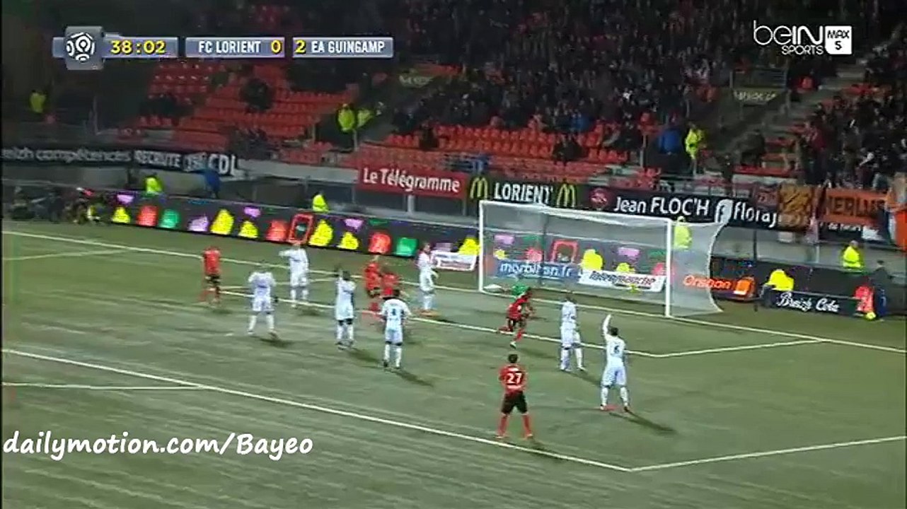 Majeed Waris Goal HD - Lorient 1-2 Guingamp - 20-02-2016