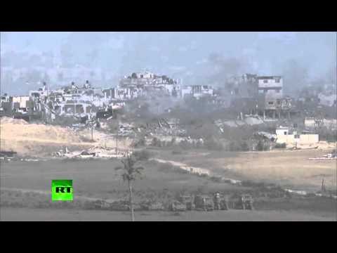 IZRAELI NIS BOMBARDIMET NGA AJRI KUNDER POZICIONEVE TE HAMAS NE RRIPIN E GAZES LAJM