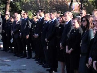 INCIDENT NE CEREMONI TOPALLI PERPLASET ME BASHEN PER FJALIMIN MORTOR LAJM