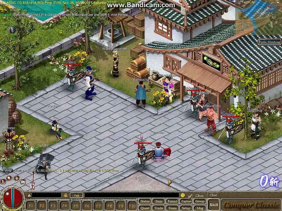 Open Socket coro Conquer Online