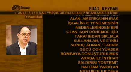 FUAT KEYMAN RADIKAL Mesru Müdafa Hakki Ne Anlama Geliyor
