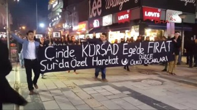 Düzce Ülkü Ocakları'ndan Fırat Çakıroğlu Anması