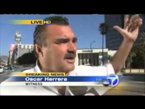 FRIKE NE HOLLYWOOD POLICIA AMERIKANE VRET NJE PERSON QE QELLOI ME ARME LAJM