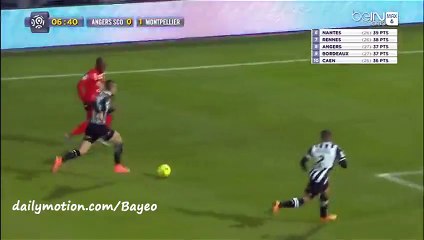 Mustafa Yatabare Goal HD - Angers 0-2 Montpellier - 20-02-2016