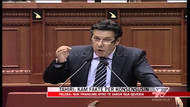 Tahiri dhe Paloka përplasen për Byronë - News, Lajme - Vizion Plus