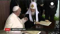 TAKIM HISTORIK NE KUBE MES PAPES KATOLIK DHE PATRIARKUT ORTODOKS LAJM