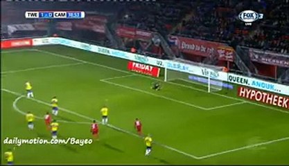 Jerson Cabral Goal HD - Twente 2-0 Cambuur - 20-02-2016