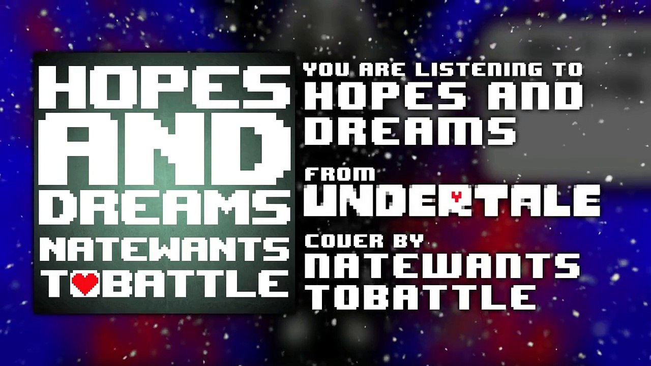 Undertale Hopes and Dreams【Metal Music Cover】Song by NateWantsToBattle