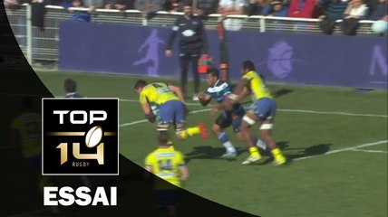 TOP 14 - Castres - Clermont : 17 - 28 Essai Flip VAN DER MERWE (CLE) - J15 - Saison 2015/2016