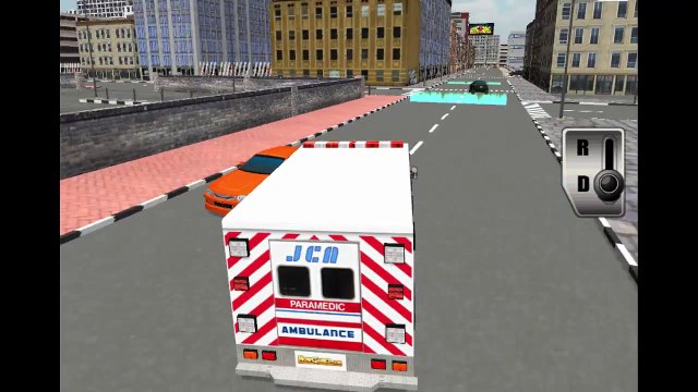 Мультик про парковку скорой медицинской помощи. Мультфильм для мальчиков про машины