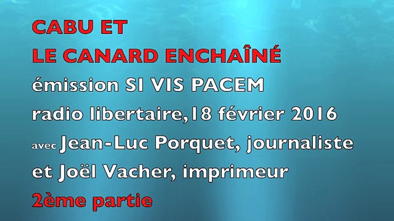 Cabu et le Canard Enchaîné 2