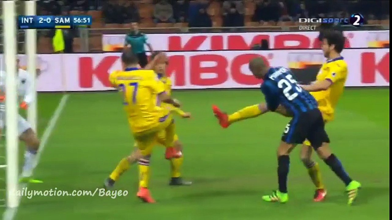 All Goals HD - Inter 3-1 Sampdoria - 20-02-2016