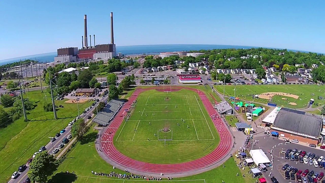 Oswego from the Air  HD