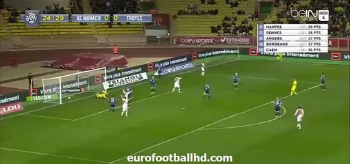 Monaco 3-1 Troyes All Goals & Highlights HD 20-02-2016