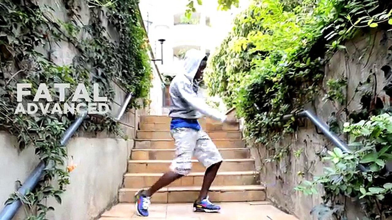 Learn how to do dance hall step in the right way.