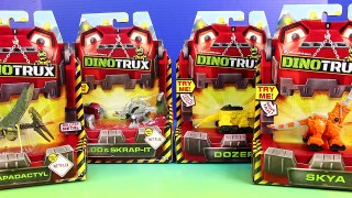 Dinotrux Rock & Load Skate Park With Dozer Skya Ton Ton Skrap-It Waldo & Scrapadactyl Dino