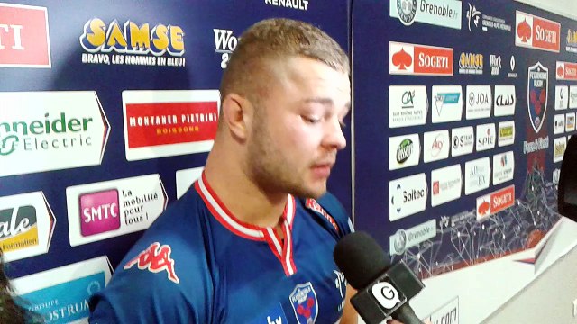 Réaction de Loick Jammes après FCG-Racing (35-39)