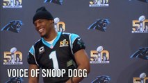 Snoop Dogg had the best questions for Cam Newton at this press conference