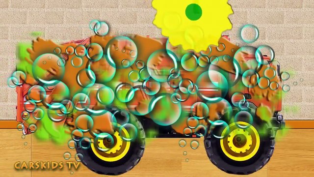 Мойка Машин. Мойка монстр трак. Игры для мальчиков.