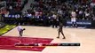 Dennis Schroder Ties His Shoes But Looses His Man - Heat vs Hawks - February, 2016 - NBA -