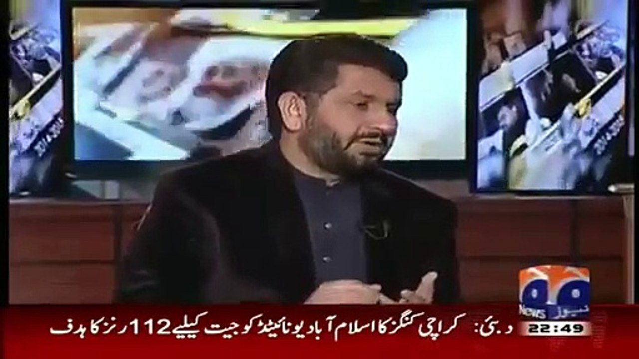 Rana sana ullah to Saleem safi - why are you scared to take name of Gen Raheel