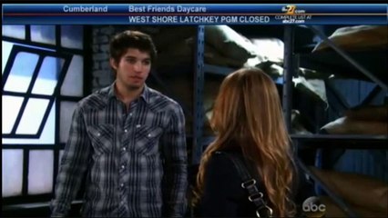 Bryan Craig as Morgan Corinthos on General Hospital - February 16, 2016