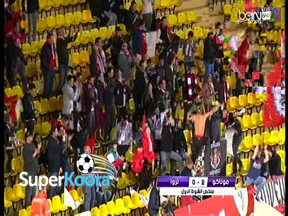 اهداف مباراة ( موناكو 3-1 تروا ) الدورى الفرنسي
