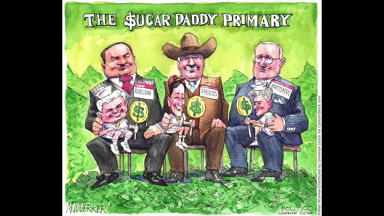 Song about Bernie Sanders & Citizens United (with cartoons) - "Two Masters"